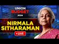 Union Budget 2024: Finance Minister Nirmala Sitharaman's Interview