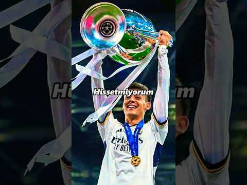 Arda Güler Şampiyonlar Ligi kupasını kendine ait hissetmiyor #shorts #futbol #ardagüler
