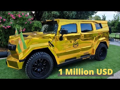The Gold-Plated Armored SUV in The Movie the Dictator Costs More Than 1 Million USD