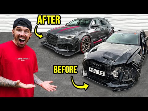 Mat's Back with Another Exciting Car Modification Project: Transforming an Audi RS6 for the Biggest Car Show Ever