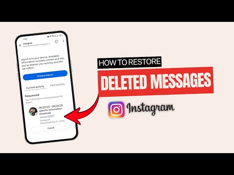 How to restore deleted message on Instagram | instagram delete chat recovery