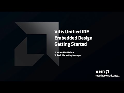 Getting Started with Vitis Unified IDE for Embedded Design