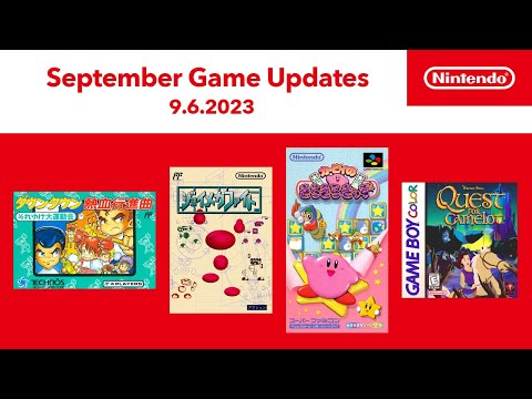 Game Boy, NES, Super NES – September 2023 Game Updates – Nintendo Switch Online