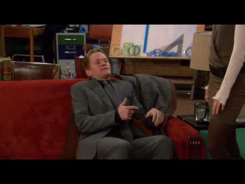 Barney becomes awesome instead of sick