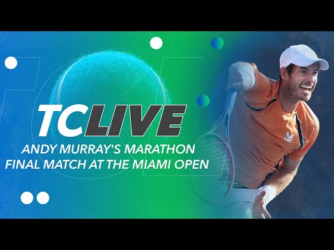 Andy Murray's Marathon Final Match at the Miami Open | TC Live