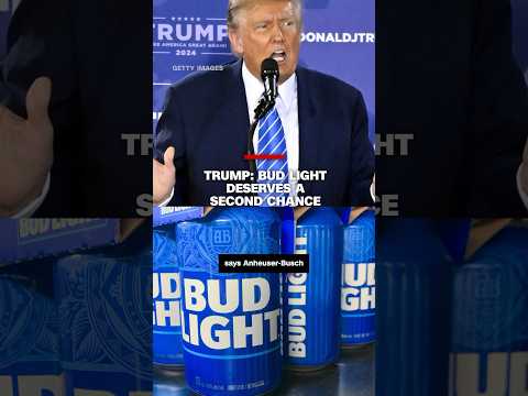 Trump: Bud Light-parent Anheuser-Busch 'is not a Woke company'