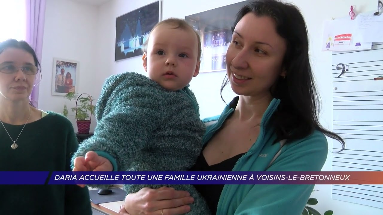Yvelines | Daria accueille toute une famille ukrainienne à Voisins-le-Bretonneux