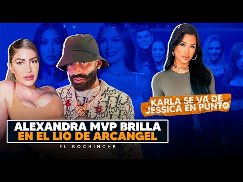 Alexandra MVP y supuesto amante - Karla "La Mana" se va de Jessica - Sandra y Caro Brito parte 2