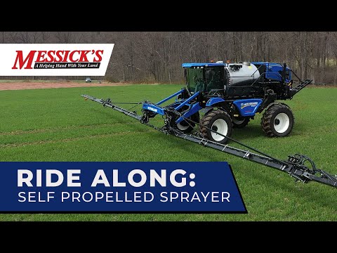 Ride Along: New Holland Self Propelled Sprayer Picture