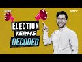 Lok Sabaha Elections 2024 | Election Vocabulary For Young Voters | #NDTV18KaVote  - 02:47 min - News - Video