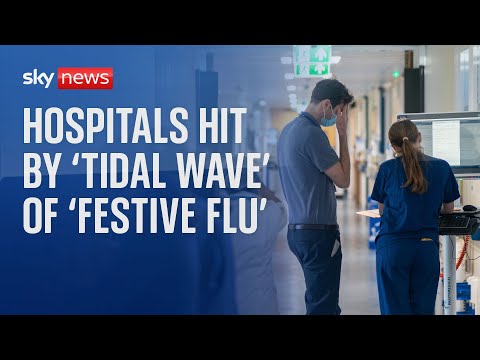 Number of flu patients in hospital soars by 70%