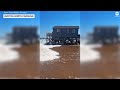 Cape Hatteras Motel surrounded by Hurricane Erin storm surge in the Outer Banks - 01:07 min - News - Video