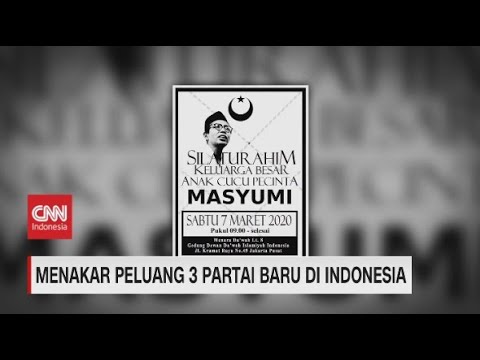 Menakar Peluang 3 Partai Baru di Indonesia