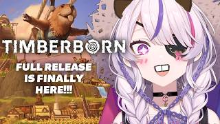 THE FULL RELEASE IS HERE - TIMBERBORN【Maria Marionette | NIJISANJI EN】