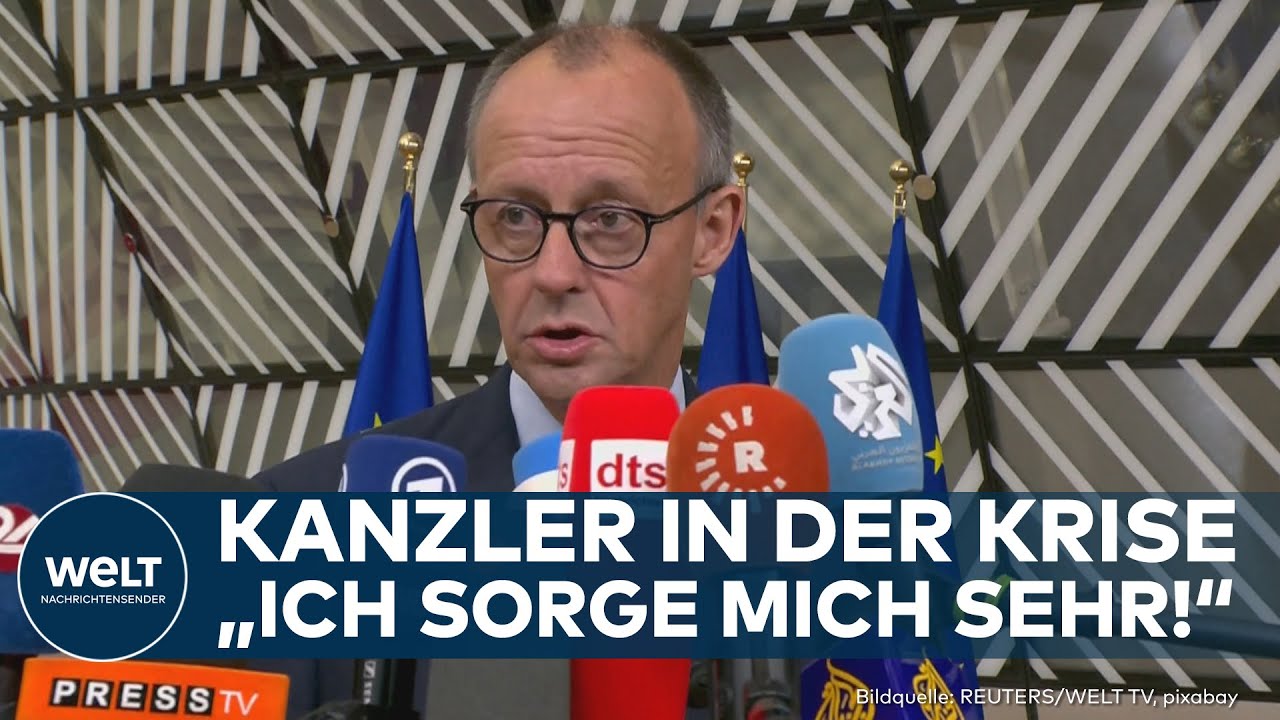EU-GIPFEL IN BRÜSSEL: Kanzler in der Krise! Jetzt spricht Friedrich Merz Klartext!