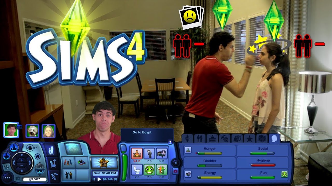 The Sims 4 Real Life Part 2 Youtube