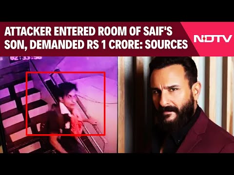 Saif Ali Khan Attacked | Attacker Entered Room Of Saif's Son Jeh, Demanded Rs 1 Crore: Sources
