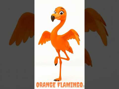 ABC Colorful Safari Animals Song 🎨 D for Deer, E for Elephant, F for Flamingo | Fun Animal Sounds