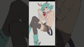 【繪圖過程】2022萬聖節安價服裝｜我的褲子！！【尤里‧佛瑞斯特Yuri Forest】#shorts