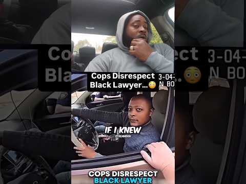 Cops Disrespect Black Lawyer & This Happen Next #lawyer #cops #police #viral #shorts #fypシ #fyp #sad