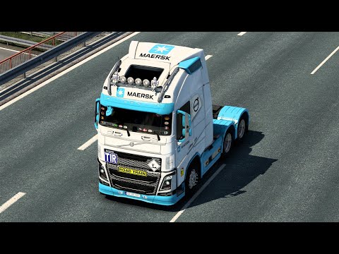 SKIN MAERSK VOLVO FH 2012 1.0 1.40 1.47