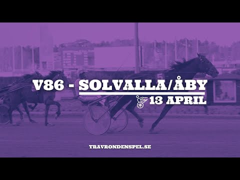 V86 tips Solvalla/Åby | Tre S - Jackpott på V86!