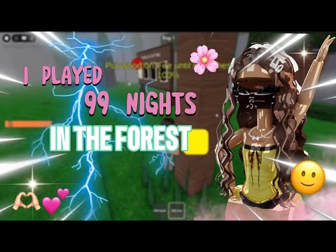 I PLAYED 99 NIGHTS IN THE FOREST *PART 1* ‼️ 
