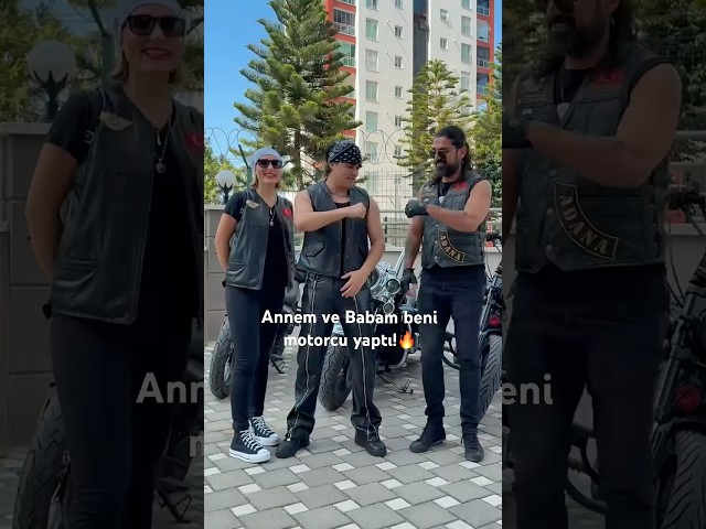 Motorcu Annem ve Babam beni Motorcu yaptı! 🔥🏍️