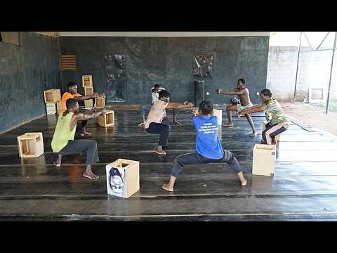 Burkina Faso deaf dancers use special technique to follow rhythm