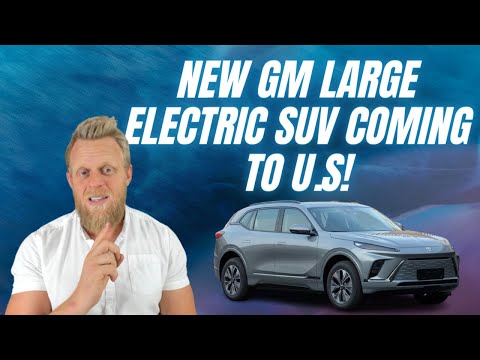 The NEW Buick Electra E5 large electric SUV revealed