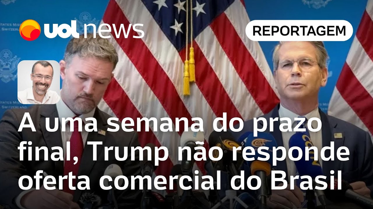 Trump não responde oferta comercial do Brasil a uma semana do prazo final | Jamil Chade