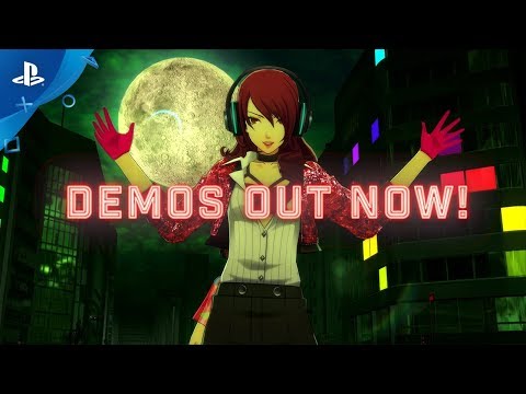 Persona 3/5 Dancing - Demos Now Available | PS4, PS Vita