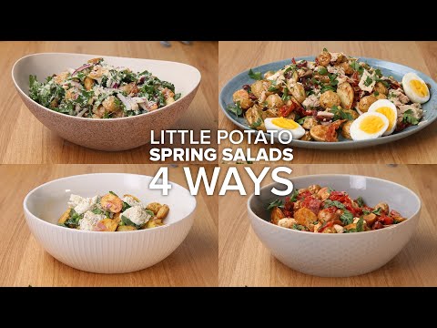 Little Potato Spring Salads 4 Ways // Presented By The Little Potato Company