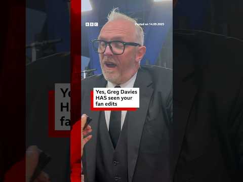 Yes, Greg Davies has seen your edits. #GregDavies #Taskmaster #AlexHorne #BritishComedy #BBCNews