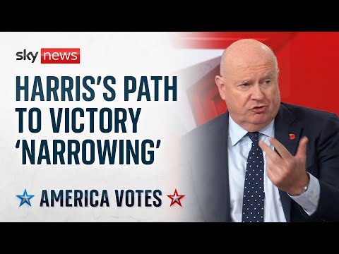 Analysis: Early results suggest Kamala Harris may need to rely on northern states | US Election 2024