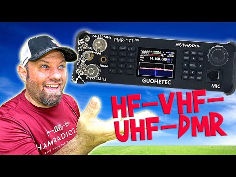 NEW! GUOHETEC PMR-171 VHF UHF HF SDR Ham Radio Mobile