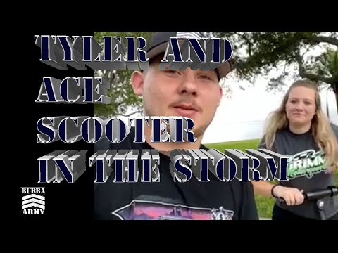 Ace and Tyler Scooter during Ida - #TheBubbaArmy