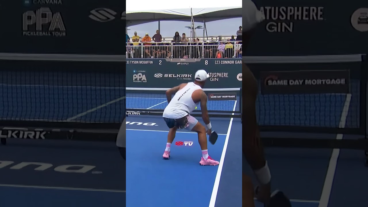 Backhand ATP for the WIN! 🚀 #pickleball #pickleballislife #pickleballhighlights
