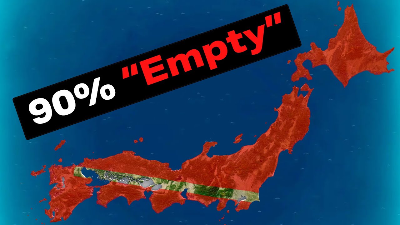 Why 90% of Japan is “Empty”
