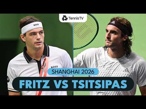 Taylor Fritz vs Stefanos Tsitsipas FUN Match 🍿 | Shanghai 2026 Highlights