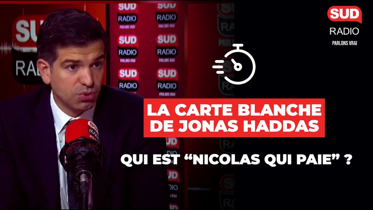 Qui est "Nicolas qui paie" ? - La carte blanche de Jonas Haddad