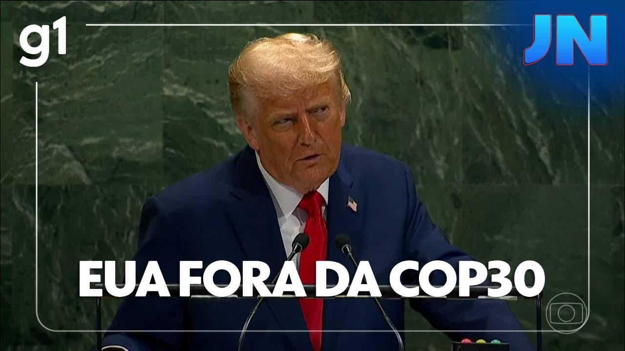 Jornal Nacional veja como decisões políticas dos EUA fragilizam o combate às emergências climáticas