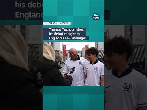 Thomas Tuchel makes his debut tonight as England's new manager | ITV News