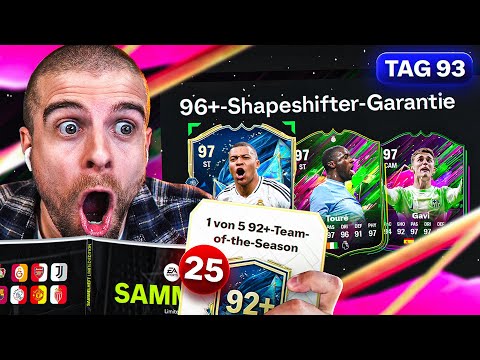 25x92+ Picks 😳😱 Can I COLLECT ALL CARDS in EA FC 25? DAY 93 🥼🧪