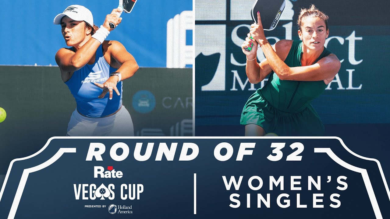 Catherine Parenteau v Victoria DiMuzio at the Rate Vegas Cup presented by Holland America