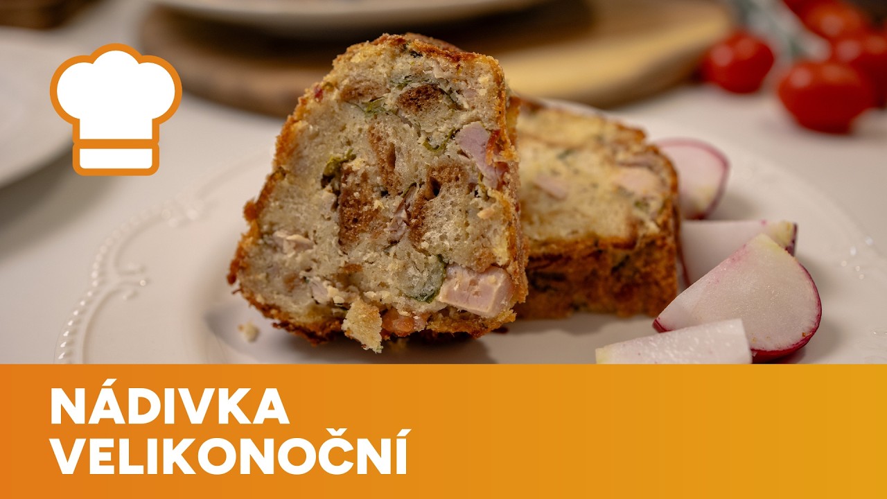 Velikonoční nádivka voní po upečení kořením a uzeným masem