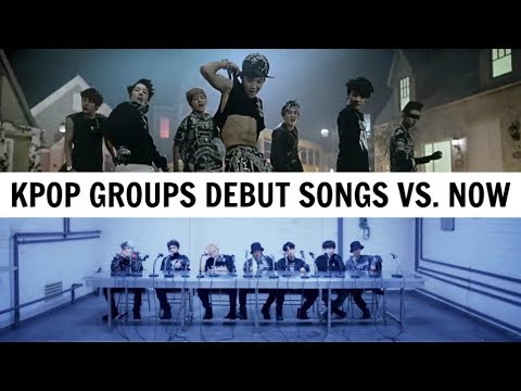KPOP DEBUT SONGS VS. NOW | 20 KPOP Groups
