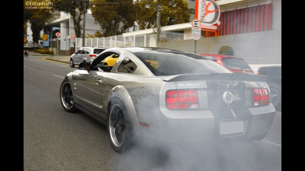 Youtube ford mustang shelby gt500 burnout #7