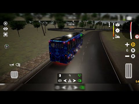 Bus Sim Kerala: Indian Roads - Rainy Weather & Manual Gears in New Map GamePlay