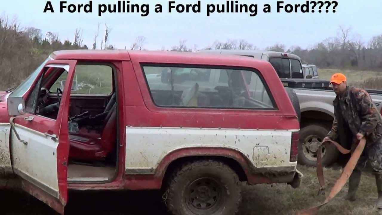 Ford bronco in the mud #6